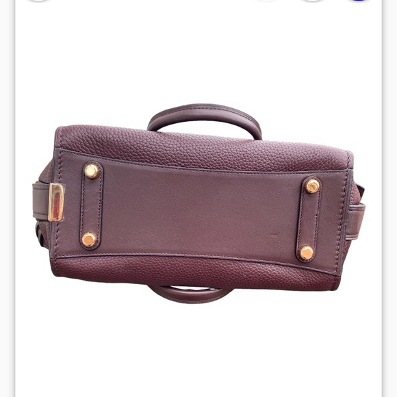 Coach Swagger Carryall Handbag Crossbody Oxblood - Picture 7 of 13